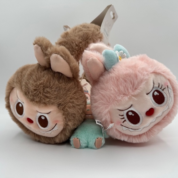 Pop Land Winter Fluffy Holiday Series -- Mokoko Plush Earmuffs - Picture 4 of 5